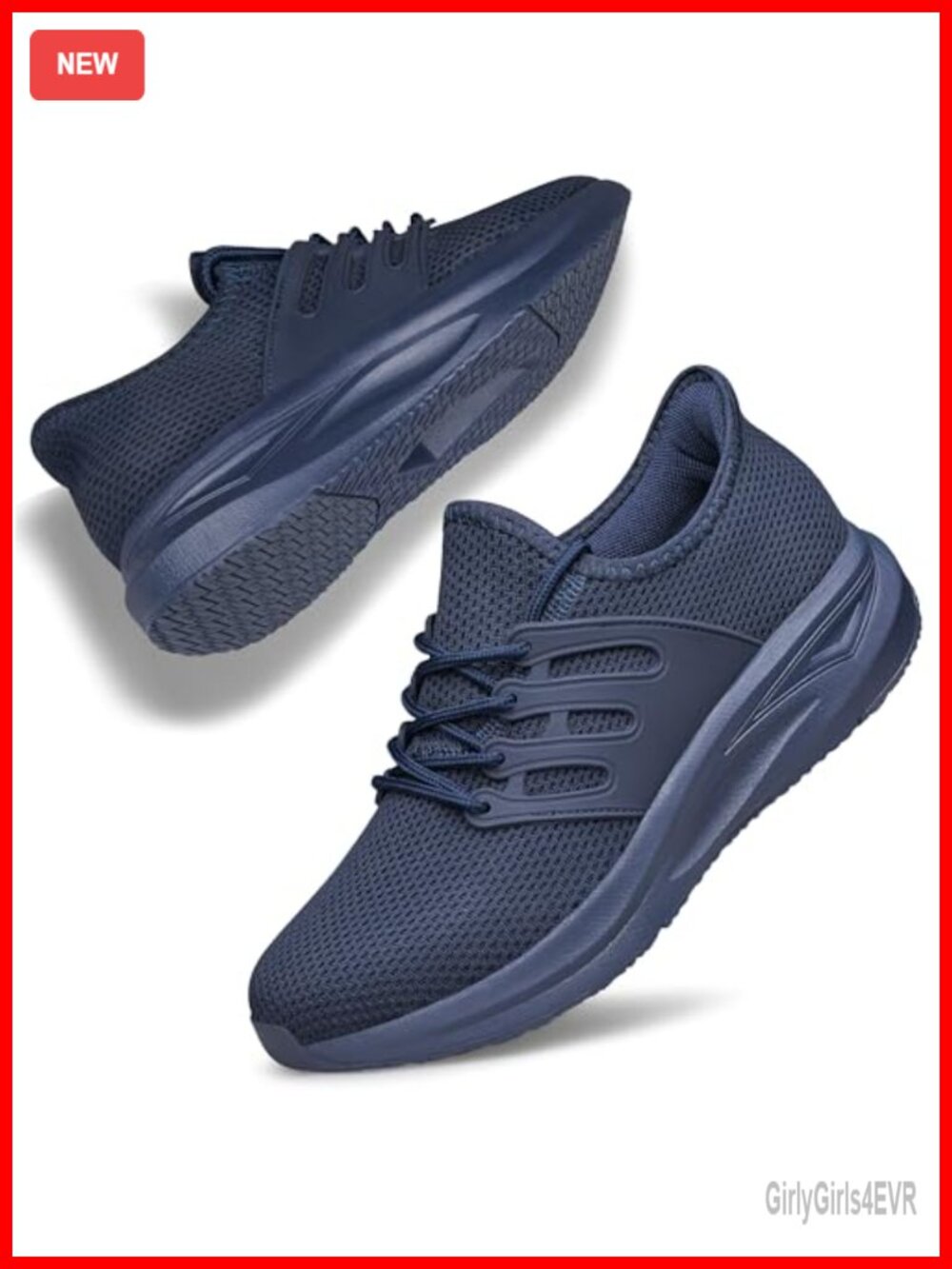 Womens Walking Shoes Non Slip Running Tennis Slip On Breathable Lightweight